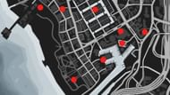 Exotic Exports car locations 10/13 (Image via Rockstar Games || GTAWeb)